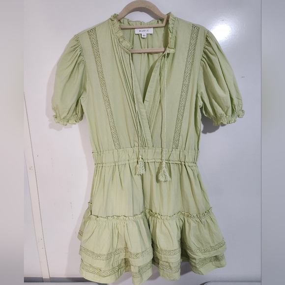 Mable Light Green Dress. Size Large, NWT - Picture 2 of 7